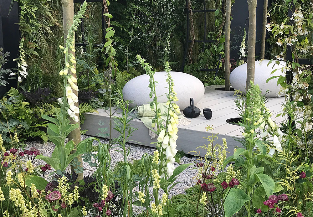 Rae Wilkinson's Space Within Garden at RHS Chatsworth