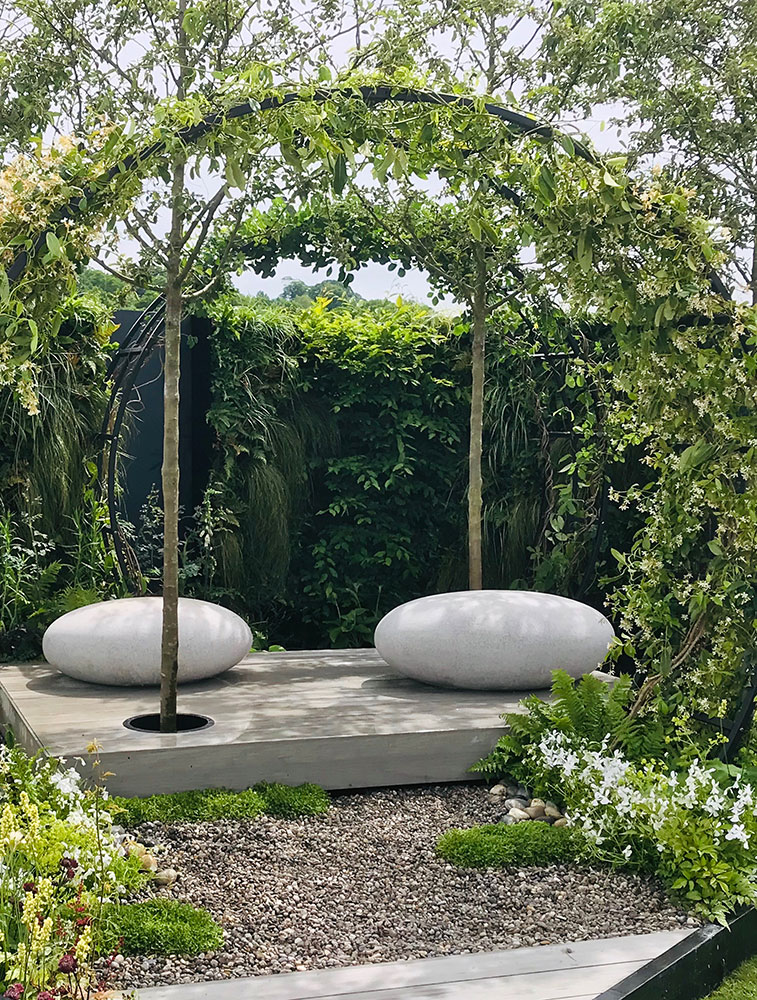 Rae Wilkinson's Space Within Garden at RHS Chatsworth